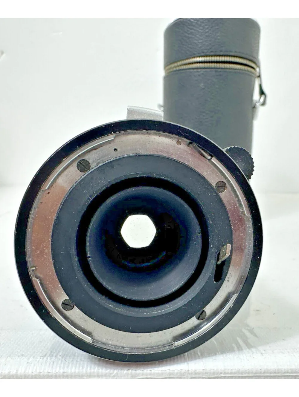Automatic Miranda 200mm f3.5 Telephoto Manual Focus Lens w/ Vintage Case JAPAN